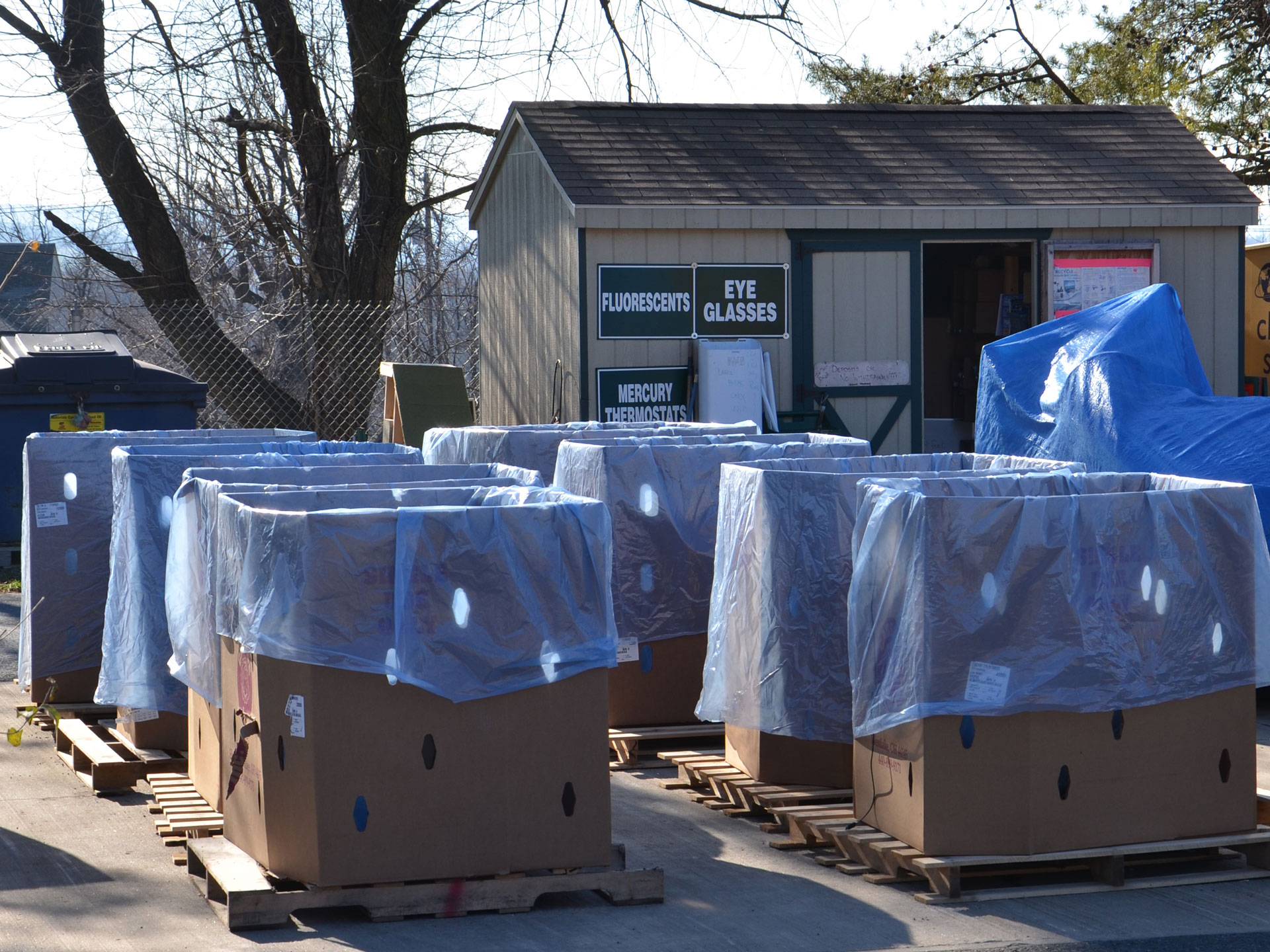 Electronic Recycling Storage